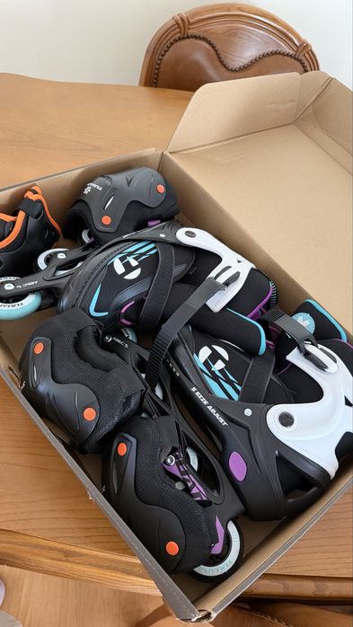 Patins em linha novo