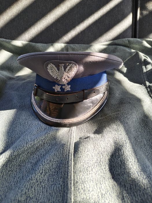 Czapka milicja oficerska roz 56