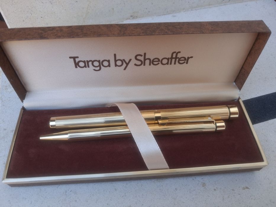 Canetas tinteiro Sheaffer Targa aparos 14K