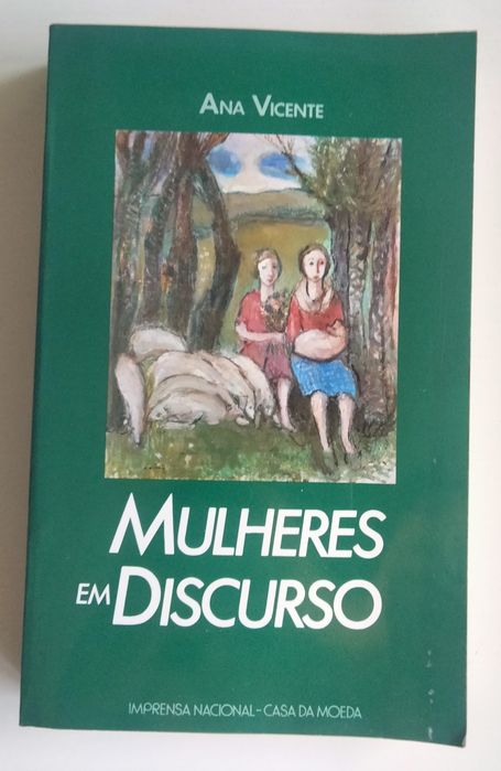 Livro "Mulheres em Discurso" - Ana Vicente (Edição 1987)