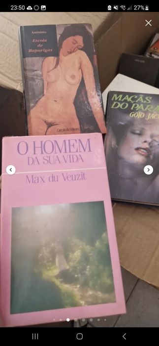 Colecção de livros eroticos