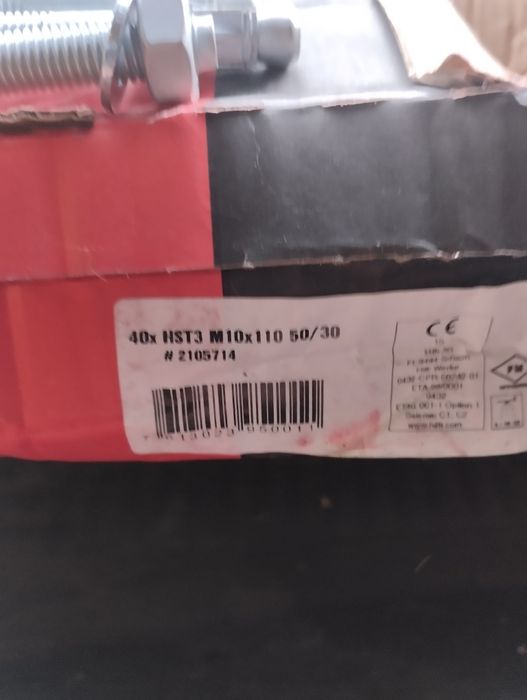 Hilti  Анкерний болт HST4-R M20×170mm.