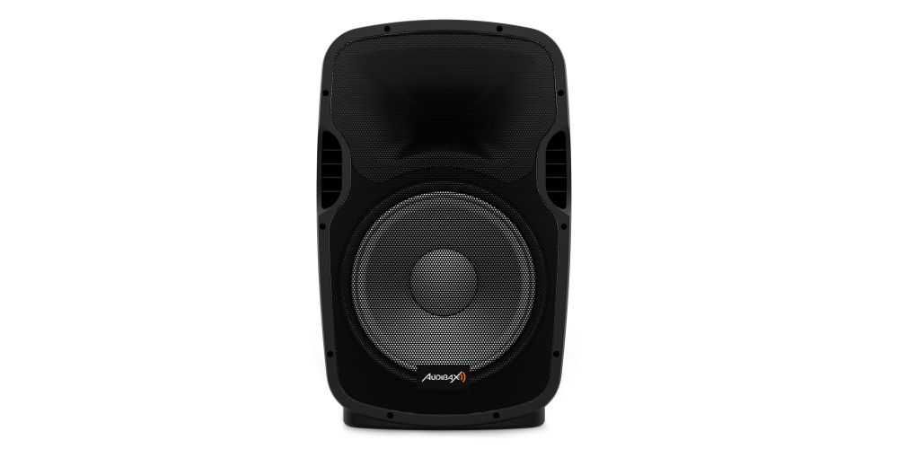 Coluna amplificada Party 15, 600W, oferta de tripé e micro