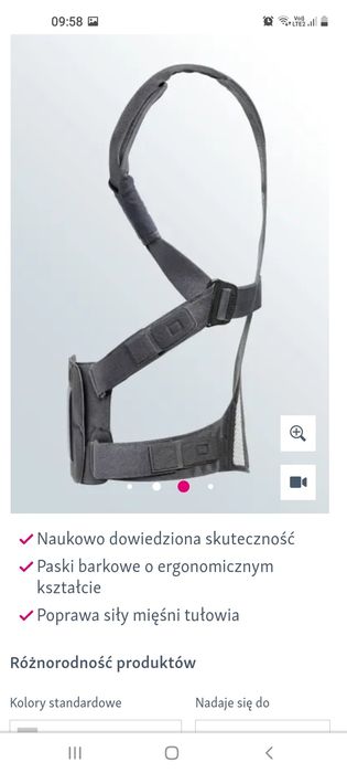 Orteza pleców Spinomed