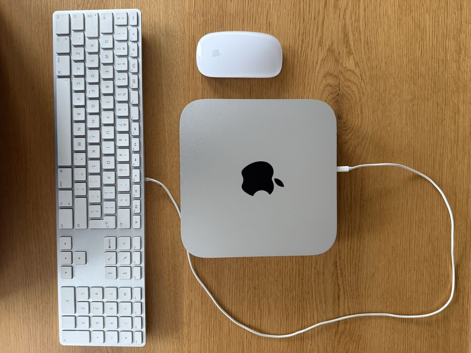 Apple Mac mini (Late 2012) + klawiatura + mysz – gotowy do pracy