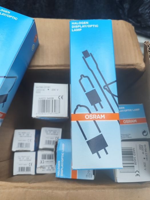 Лампи Осрам Освітлення 64796 CP/91 2500W 230V G22 12X1 OSRAM 4008321653987