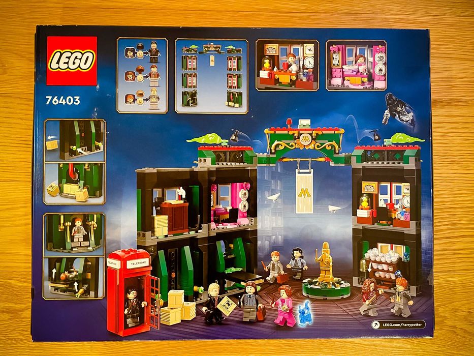 Lego 76403: Harry Potter Deathly Hallows Ministry Magic (novo/selado)