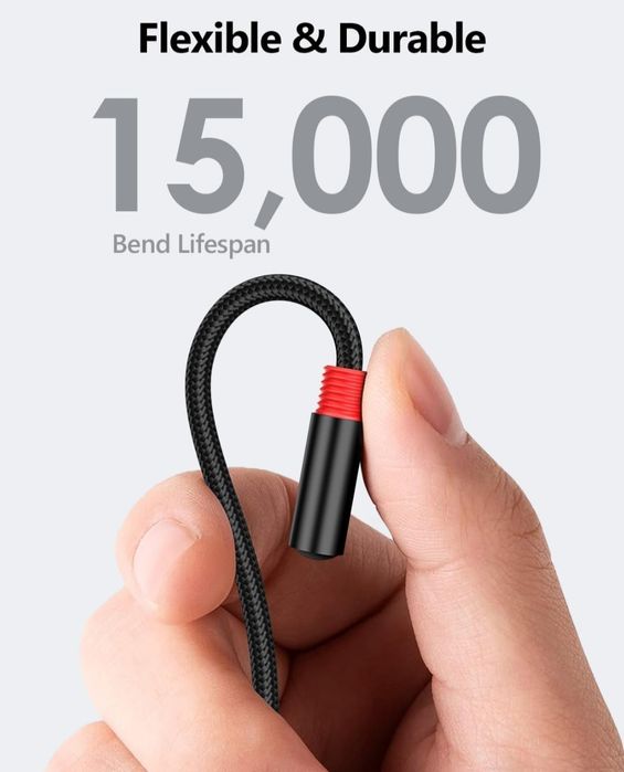 SUNGUY Kabel USB C, 90 stopni kąt prosty kabel USB 2.0 szybkie ładowan