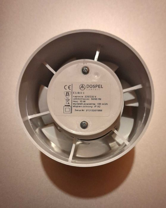 Wentylator kanałowy DOSPEL Comfort  100mm