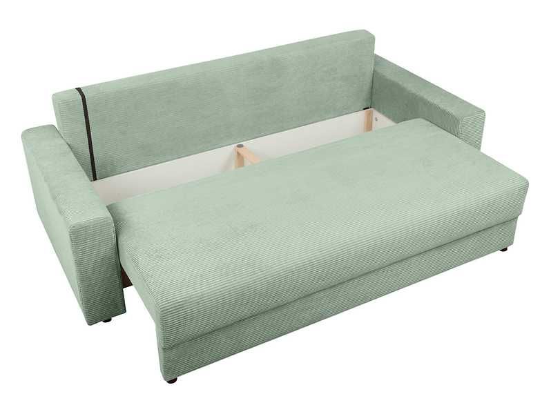 Używana sofa z pojemnikiem, rozkładana z funkcją spania