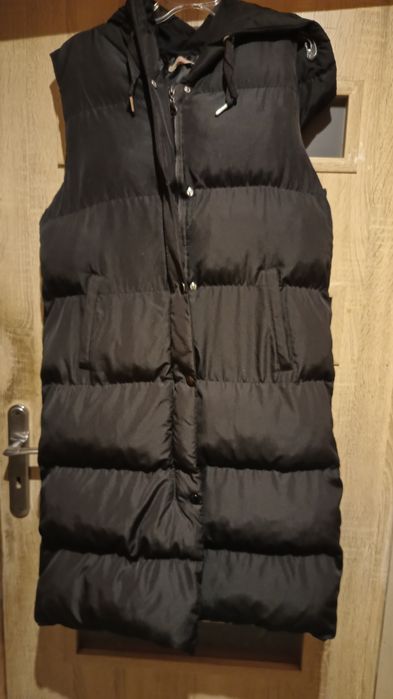 Długa,ciepła kamizelka