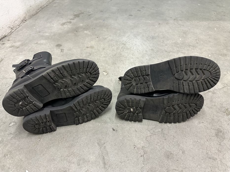 3 pares botas de criança