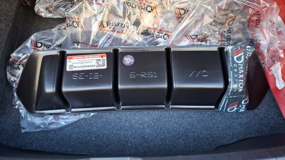 MAXTON Difusor traseiro e saias laterais traseiras SEAT IBIZA KJ