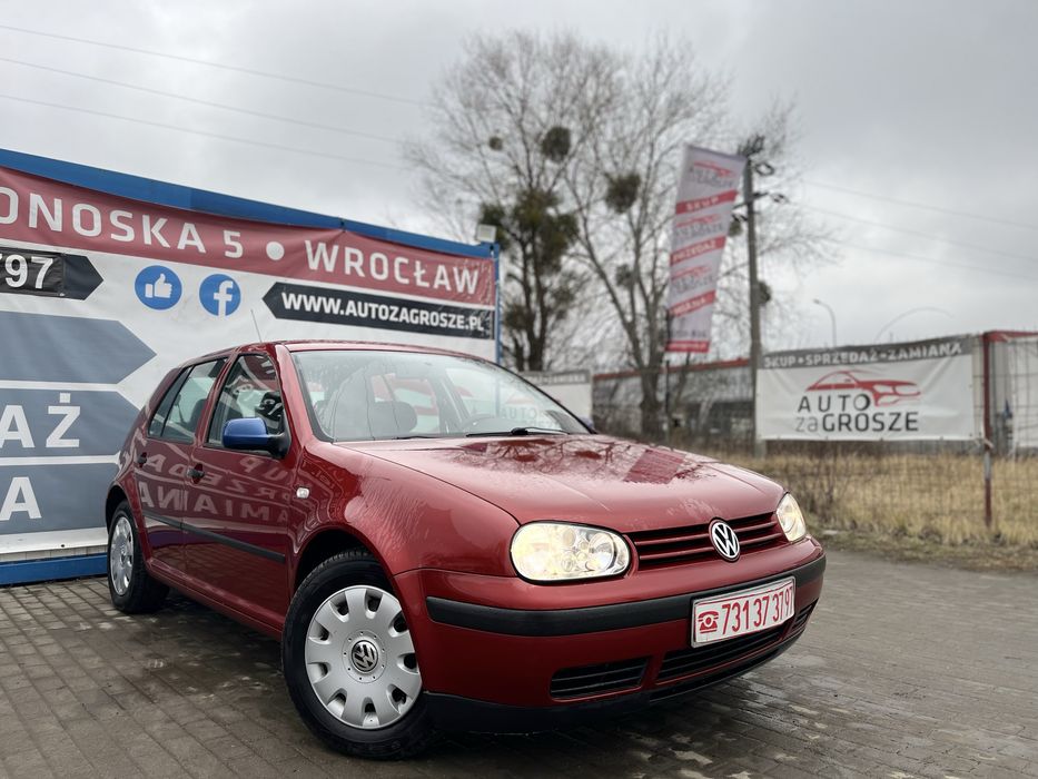 Volkswagen Golf 4 1.6 Benzyna//DL. Opłaty//HAK//5 drzwi//Zamiana