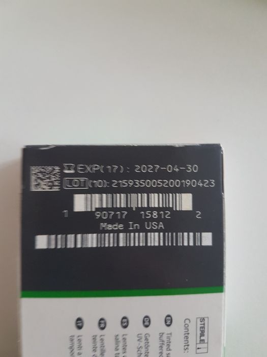 Sprzedam nowe soczewki