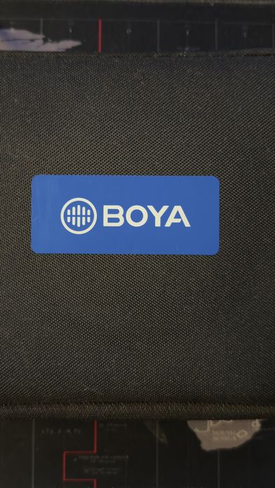 Microfones BOYA 2 tranmisores