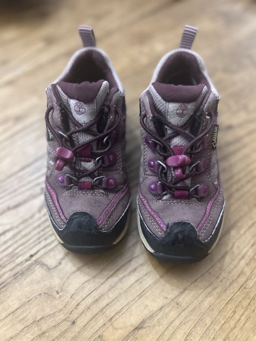 Timberland 28 criança goretex sapatos botas caminhada