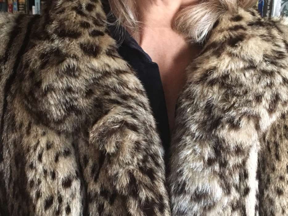 Casaco pele de lince