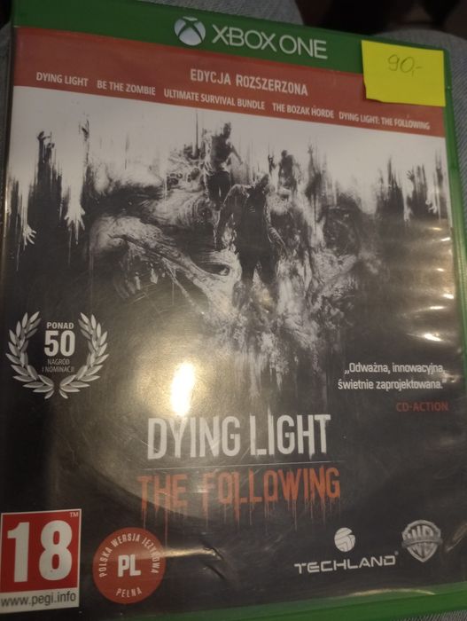Xbox one Dying Light The Following edycja rozszerzona