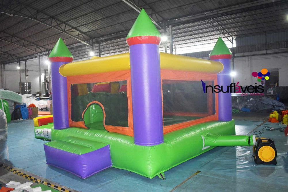 Insuflável Castelo Duplo Slide (Novo)