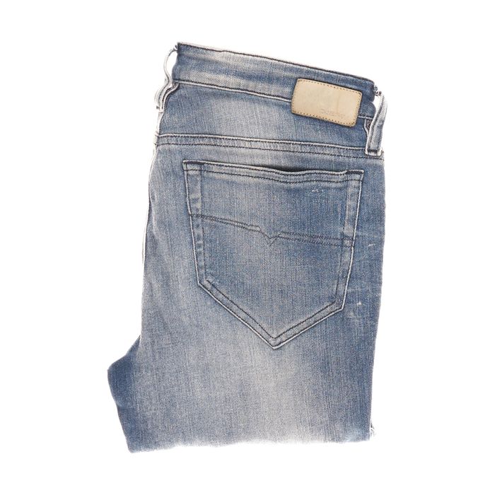 Spodnie Diesel Skinzee-Zip W27 L32 Damskie Super Slim Stretch