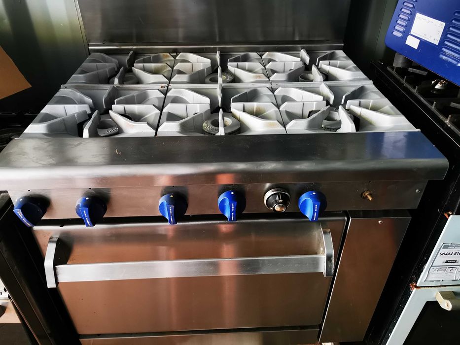 Duza mocna kuchnia gazowa lepsza od stalgast falcon ostatnia z 8