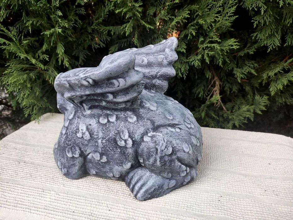 Dragão em pedra - decoração casa & jardim