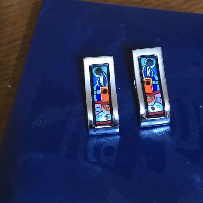 Серьги FreyWille в серебре (волна)