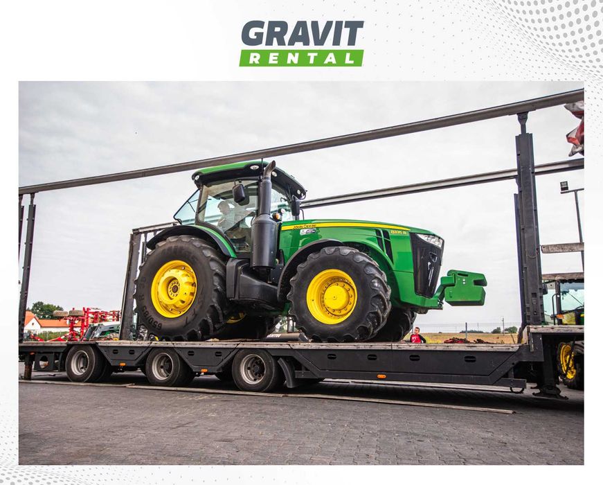 Wynajem, wypożyczenie ciągników sadowniczych JOHN DEERE 80-105 KM!!!