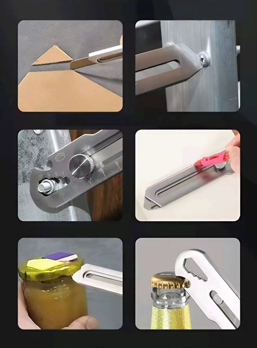 Канцелярський ніж з нержавіючої сталі