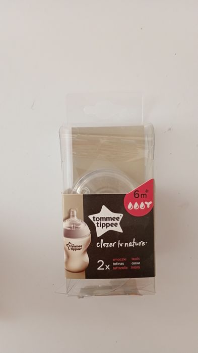 Tommee topper smoczek do butelki kaszka 6+