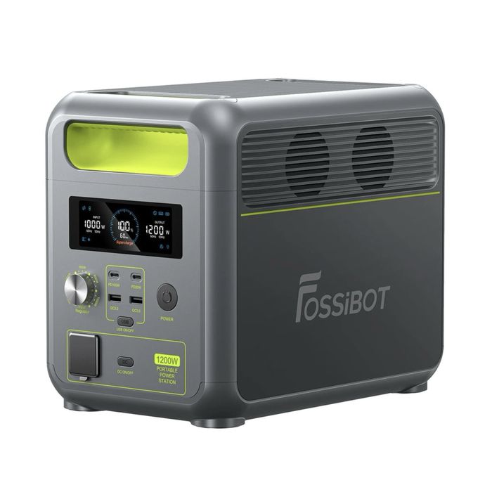 В Наявності ! FOSSiBOT F1200 Зарядна станція (1024Wh / 1200W) LiFePO4