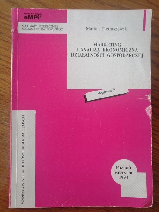 Marketing i analiza ekonomiczna działalności gospodarczej M. Pietraszewski