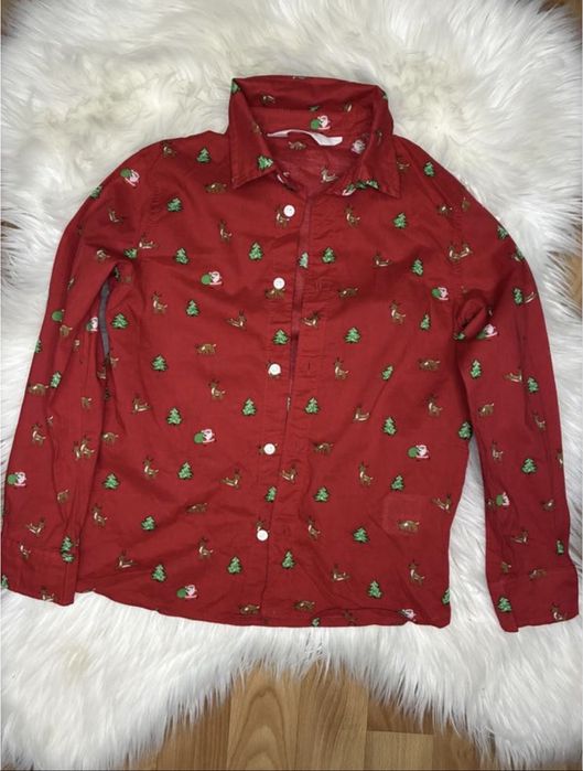 Новорічна сорочка на хлопчика H&M