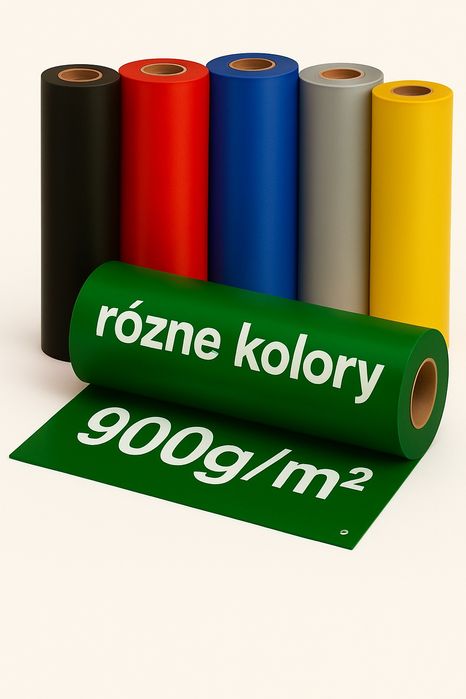 Plandeka/ baner nowe białe