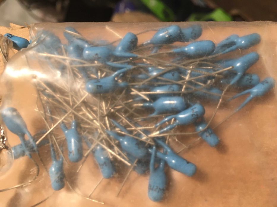 конденсаторы советские ниобиевые К53-1 и др. б.у. недорого