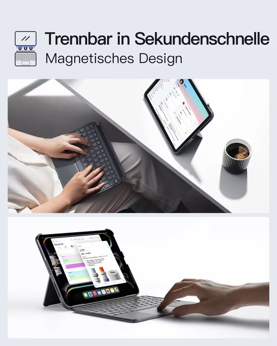 Клавиатуpa Inateck для iPad gray Германия, Apple iPad 2022