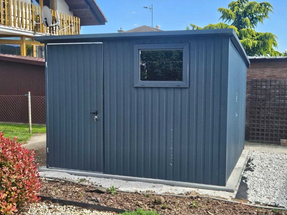 Garaż blaszak 4x2 Garaż blaszany schowek magazyn mały garaż na wymiar