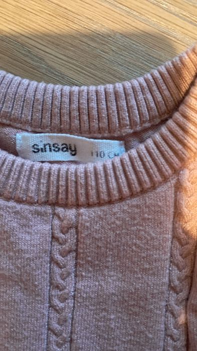 Ciepła sukienka rozm 110