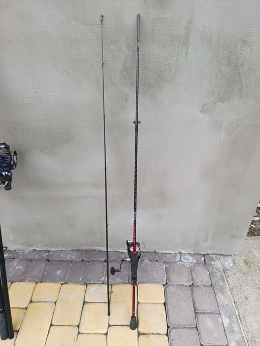 Удочки (вулилища) спінінг + карповики