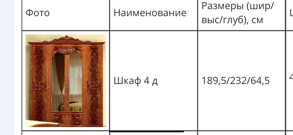 Шкаф новый ещё в упаковке разобранный! Фирмы Olimpia ТОРГ