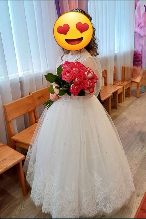 Выпускное платье пышное