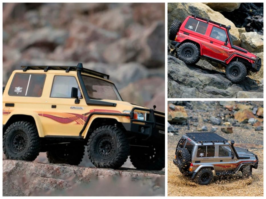 Jipe RGT Rock Crawler Intruder RGT 86020 Toyota LC71 1:10 waterproof