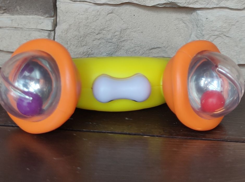 Телефон Fisher Price, брязкальце та пірамідка