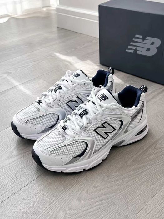 New Balance 530 White Silver Navy R.36