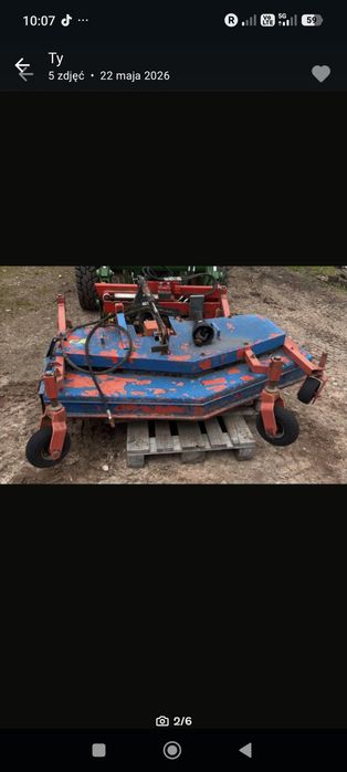 Duża potężna kosiarka pielęgnacyjna 190cm c330 Kubota yanmar ursus
