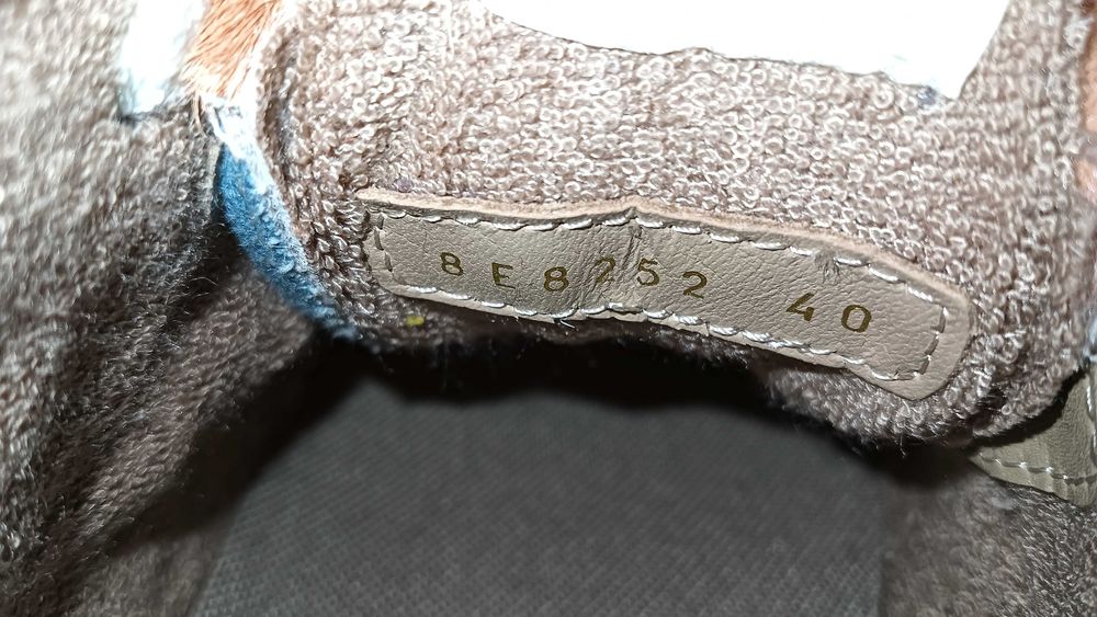 Sneakersy Fendi Cow Print