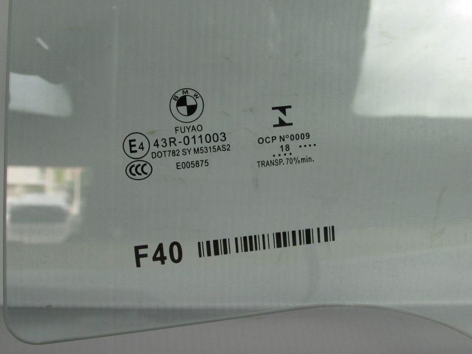 Vidro Da Porta Bmw 1 Ref: 51357448061