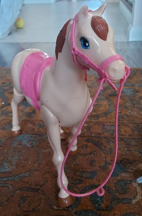 Koń barbie konik dżokej CMP27 mattel lalka