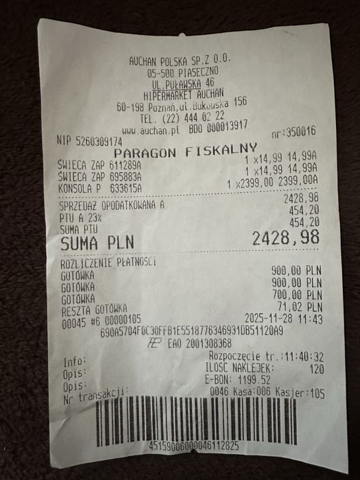 PlayStation 5 PS5 1TB NOWA